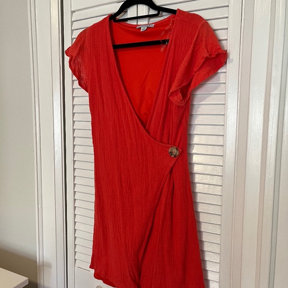 Red Mini Dress - Size M - Picture 3 of 3